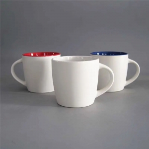 Boston Mugs White Matte